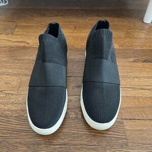 Black Slip On Sneakers
